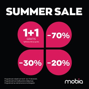 SUMMER SALE u Mobiji! 
